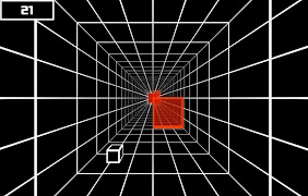 Hyper Cubes - 3d Runner-poster