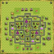 Unbeatable Base Map COC ảnh chụp màn hình 5