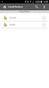 CloudFilesNow captura de pantalla 1