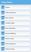 Learn Python Tutorials Ekran Görüntüsü 2