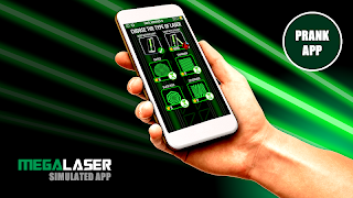 Mega Laser (simulated laser pointer) "PRANK APP" screenshot 3
