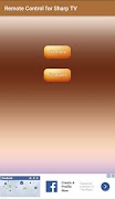 Remote Control for Sharp TV পোস্টার