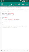 CPP N-IDE - C/C++ Compiler & Programming - Offline captura de pantalla 1