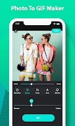 برنامه‌نما Gif Maker - Photo Video Gif Maker Movie Maker عکس از صفحه