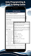 Learn Unix - UNIX Programming and shell script تصوير الشاشة 2
