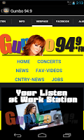 برنامه‌نما Gumbo 94.9 عکس از صفحه