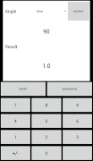 برنامه‌نما Trig Function Calculator عکس از صفحه