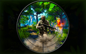برنامه‌نما Jungle commando 3D Assassin عکس از صفحه