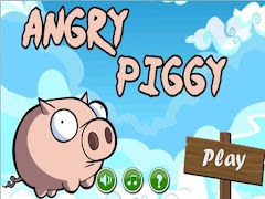Angry Piggy Poster