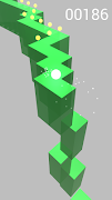 Ball Zigzag Runner captura de pantalla 1