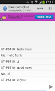 Bluetooth Chat ภาพหน้าจอ 1