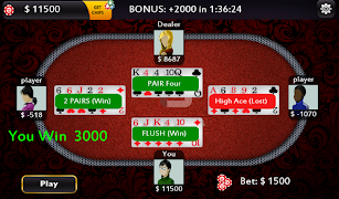 Simple Poker स्क्रीनशॉट 4