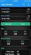 Age Calculator Screenshot 1
