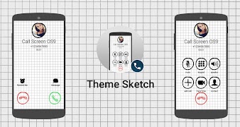 Call Screen Theme Sketch screenshot 6