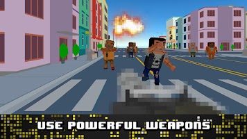 Pixel Shoot: City Wars 3D ảnh chụp màn hình 1