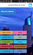 Jakarta Offline Map & Guide পোস্টার