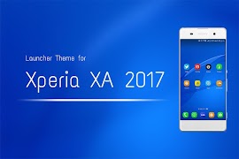 Theme & Launcher Xperia XA-XZ penulis hantaran
