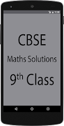 CBSE Maths Solutions 9th Class الملصق