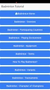 Badminton ภาพหน้าจอ 1