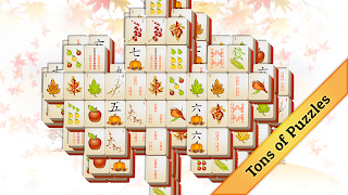 Fall Mahjong imagem de tela 3