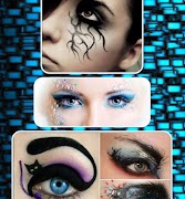 Maquillaje de ojo de Halloween captura de pantalla 1