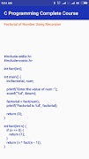 C Programming Complete Course تصوير الشاشة 2