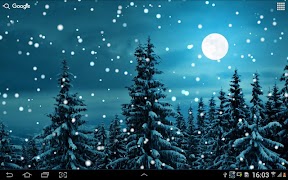 Snow on Screen Winter Effect captura de pantalla 5