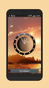 Planets clock live wallpaper screenshot 4