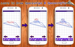 Learn to Draw Spaceships اسکرین شاٹ 2
