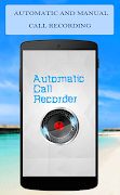 Automatic Call Recorder poster
