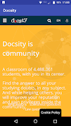 Docsity スクリーンショット 2