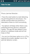 Phone Jammer Detector - Detect GSM Signal স্ক্রিনশট 4