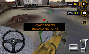 Traktor Beton Excavator: Op poster