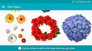 Flowers Stickers screenshot 3