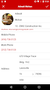 CMiC Contact Manager screenshot 3