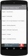 CBSE Maths Solutions Class X syot layar 1