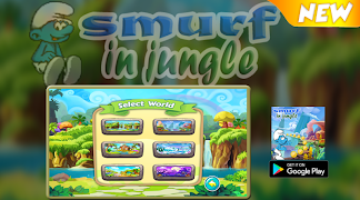 New Smurf Adventure in Jungle 截圖 1