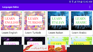 Languages Online (Learn 13 Languages online  free) screenshot 3