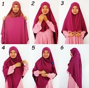 Beautiful Tutorial Hijab Syar'i ภาพหน้าจอ 5