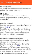 All About Flash Mx | Offline Flash Mx Tutorial | syot layar 7