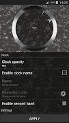 Transparent Clock скриншот 2