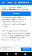 Code du travail screenshot 2