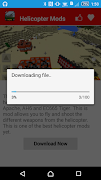 برنامه‌نما Helicopter Mod For MCPE! عکس از صفحه