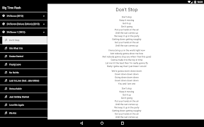 برنامه‌نما Big Time Rush Lyrics عکس از صفحه