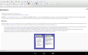 WYSIWYG HTML Editor 스크린샷 2