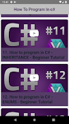 Poster How To Program In C#