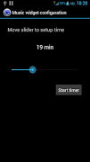 Music Widget with Sleep Timer تصوير الشاشة 1