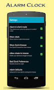برنامه‌نما Alarm clock عکس از صفحه