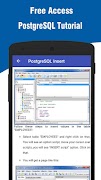 PostgreSQL Tutorial screenshot 2