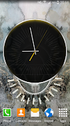 3D Black Clock screenshot 2